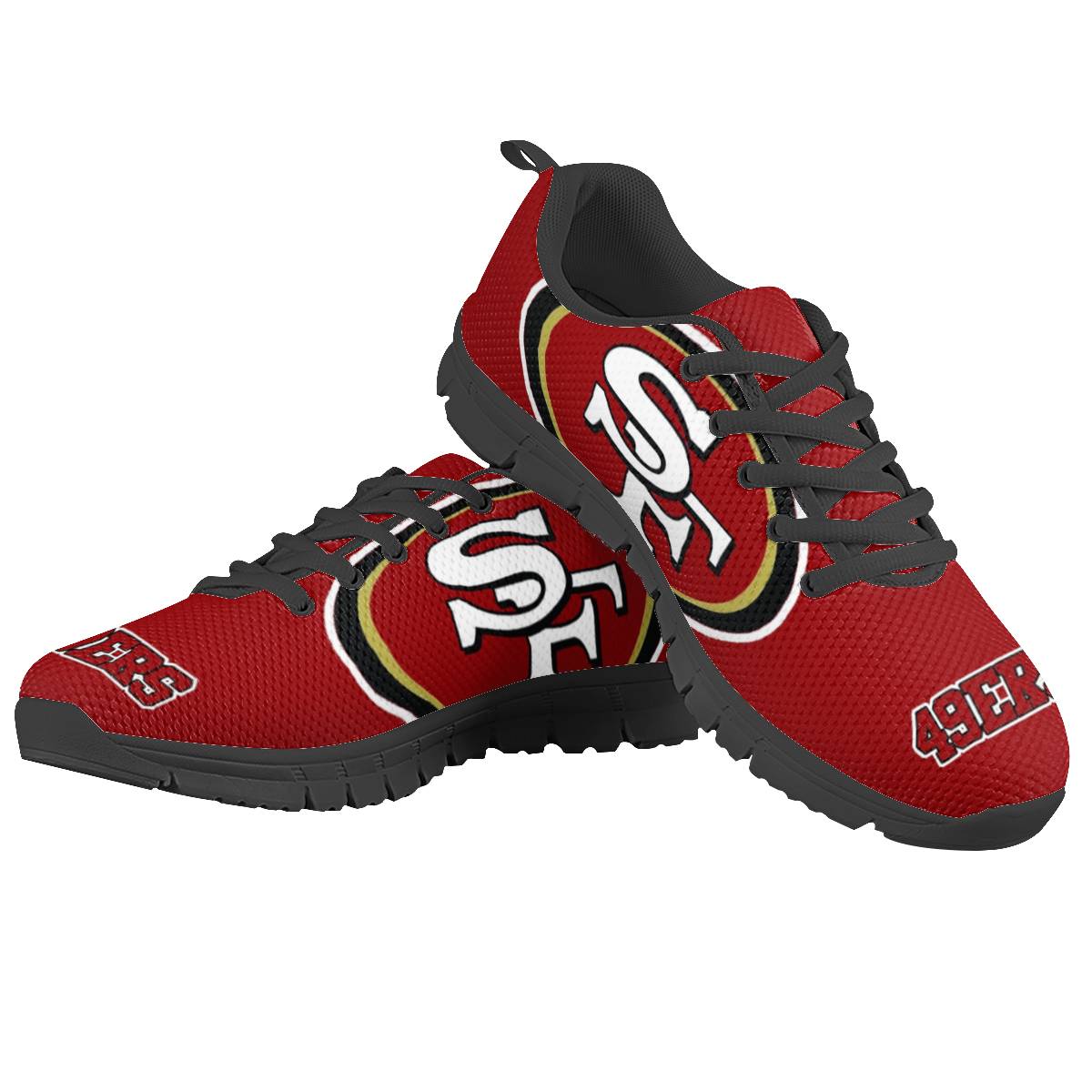 Men's San Francisco 49ers AQ Running Shoes 001